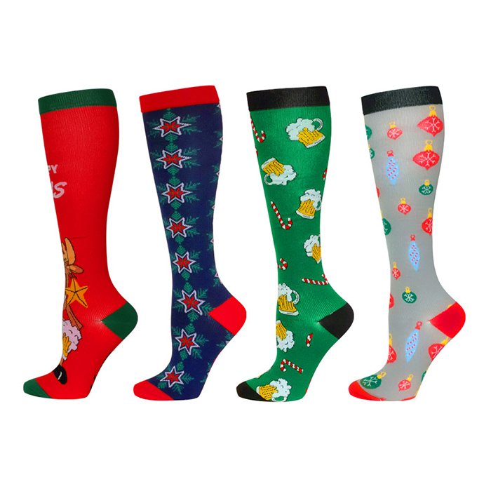 Custom Christmas Socks  Cotton Christmas Sock  XMAS socks 