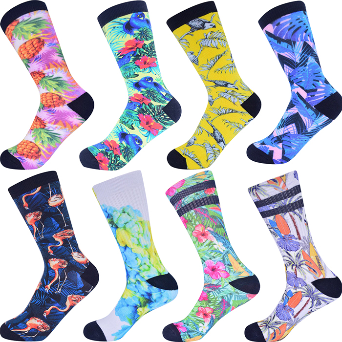  Custom Sublimation Socks   3D Cotton Socks    Personalized Print Socks